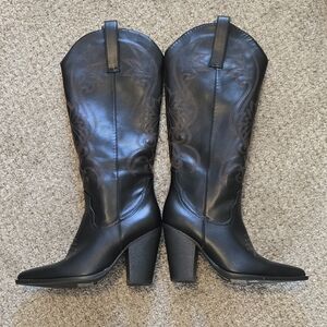 Forever 21 Heeled Cowboy Boots